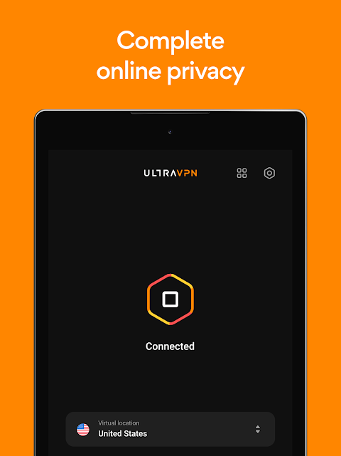 VPN Secure Proxy — UltraVPN™ Screenshot 2