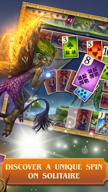 TriPeaks Solitaire Cards Queen Screenshot 2