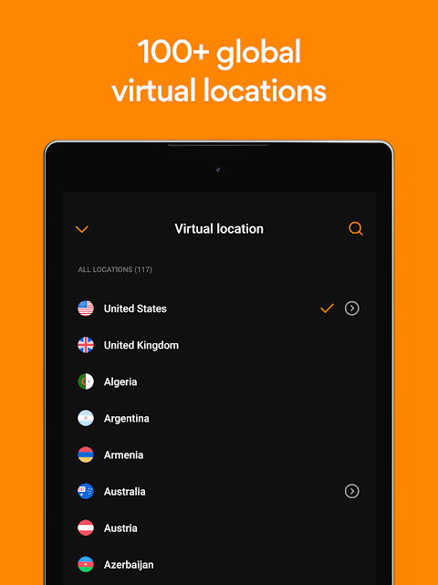 VPN Secure Proxy — UltraVPN™ Screenshot 3 