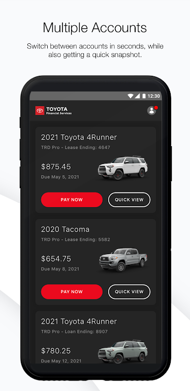 Toyota Financial Services Screenshot 4