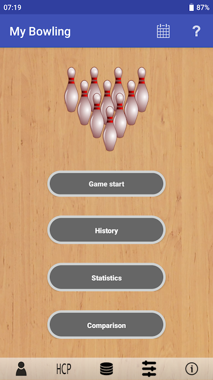 My Bowling Scoreboard Screenshot 1 