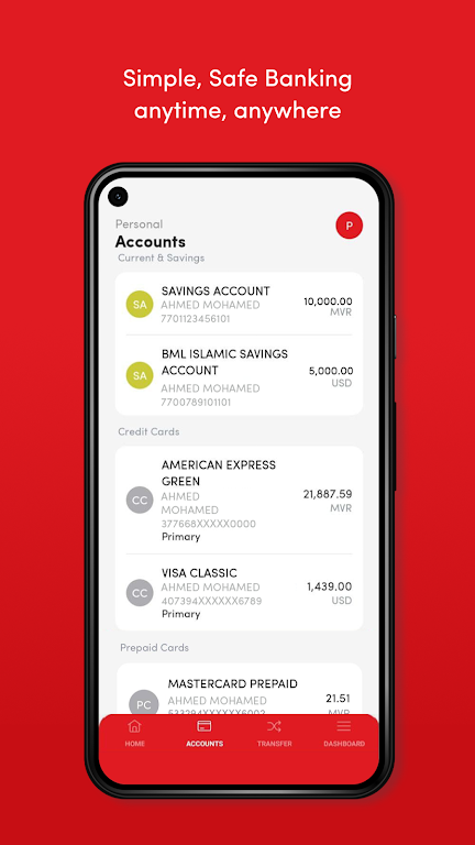 Mobile Banking Screenshot 1 