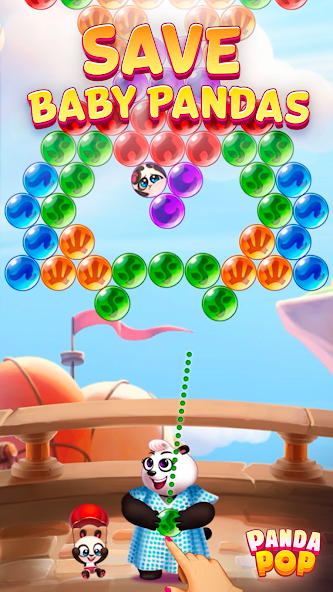 Bubble Shooter: Panda Pop! Mod Screenshot 1 