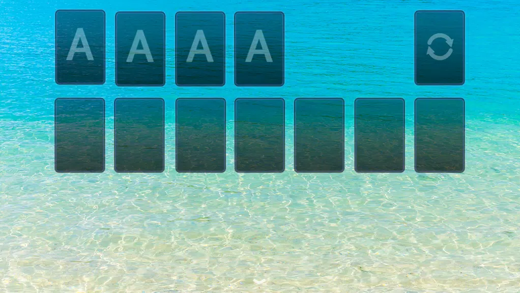 Solitaire Tropical Sea Theme Screenshot 4