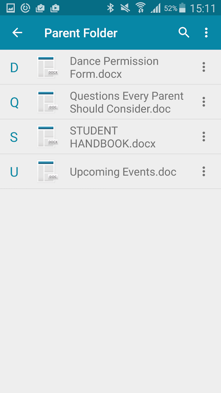 APS myBackpack Screenshot 3 