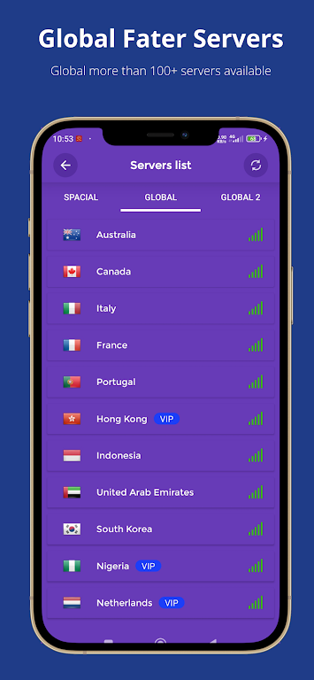 Quick Vpn - Fast secure proxy Screenshot 1