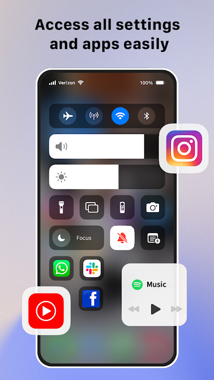 Control Center Easy Screenshot 1