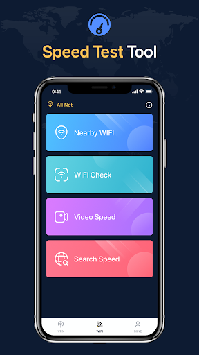 All Net - WiFi & VPN & Speed Screenshot 2 