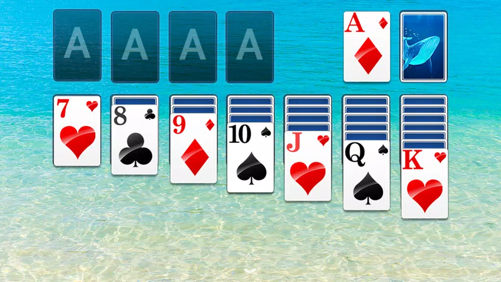 Solitaire Tropical Sea Theme Screenshot 3 