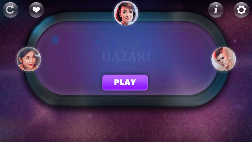 Hazari - Card Game Screenshot 1