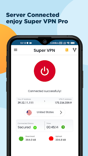 Super VPN - Service App Screenshot 3 