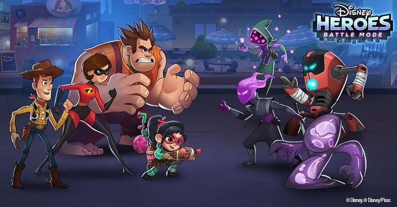 Disney Heroes: Battle Mod Screenshot 1