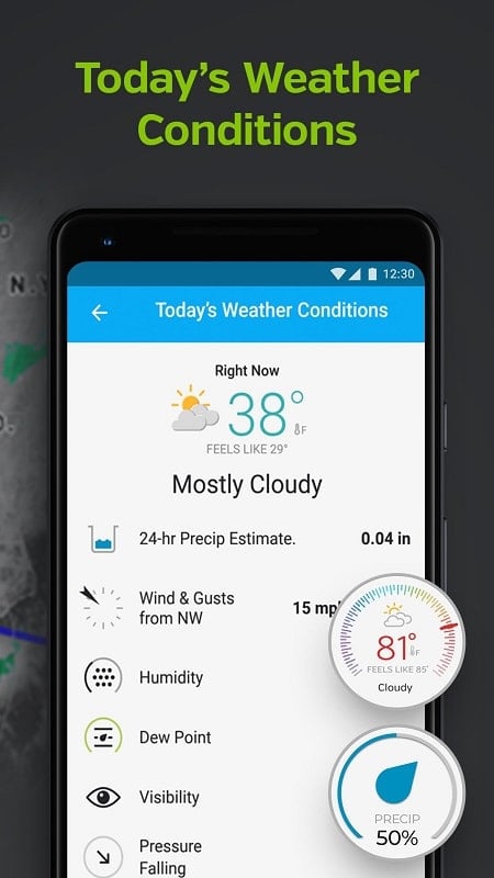 Weather Underground Screenshot 1