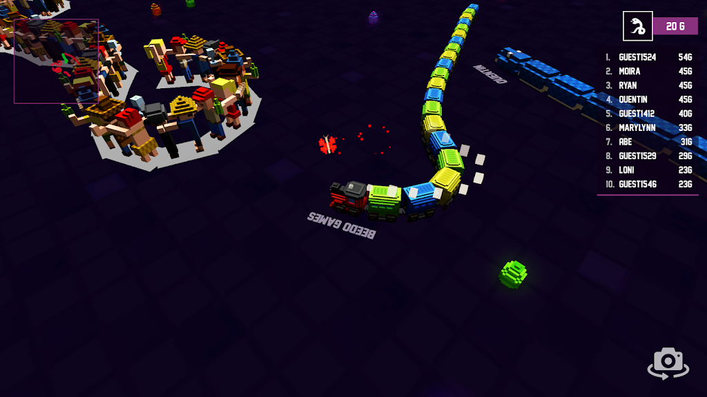 Blocky Snakes Screenshot 2