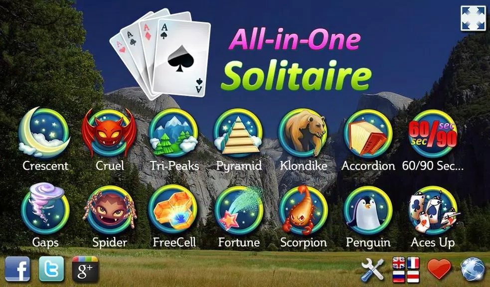 All-in-One Solitaire OLD Screenshot 1 