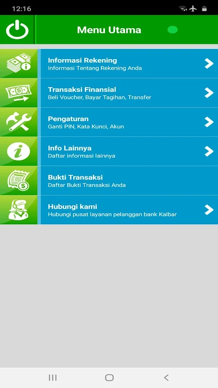 Mobile Banking Bank Kalbar Screenshot 3 