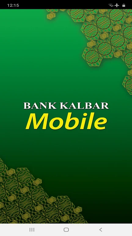 Mobile Banking Bank Kalbar Screenshot 1