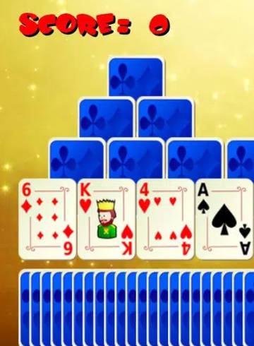 Tri Peaks Gold Solitaire Card Screenshot 1 