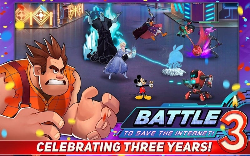 Disney Heroes: Battle Mod Screenshot 2 