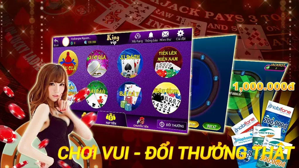 Game bai doi thuong - KingVip Screenshot 2