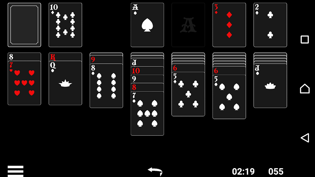 Dark Solitaire Screenshot 3 