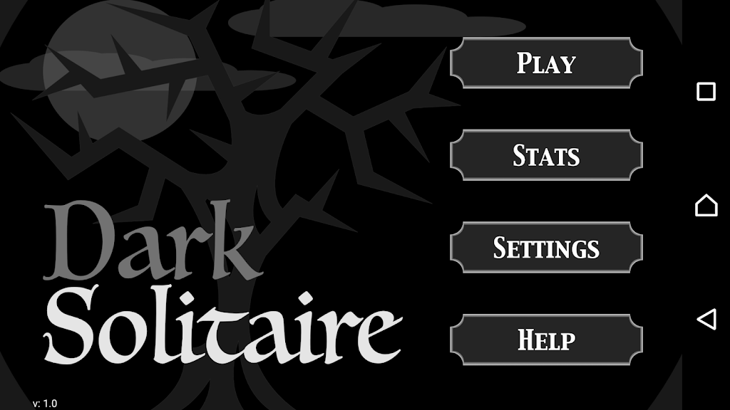 Dark Solitaire Screenshot 1 