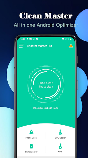 Booster Master Pro- Booster, Cleaner，Fast VPN Screenshot 1