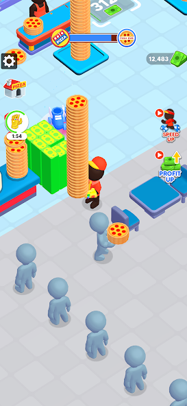 Idle Pizza Shop: Pizza Games Mod Screenshot 2 