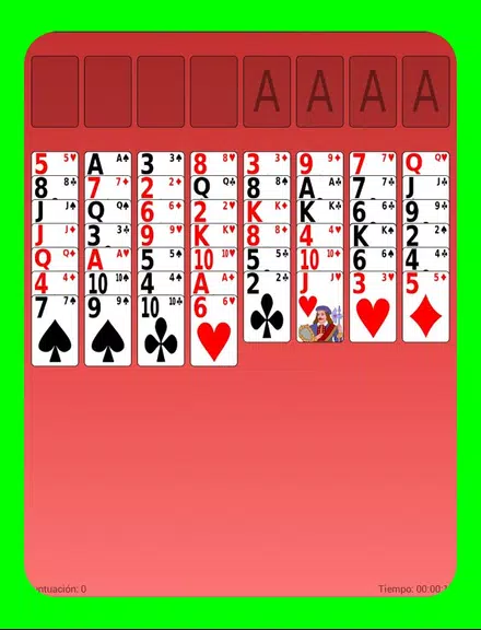 Fourteen card solitaires collection Screenshot 4