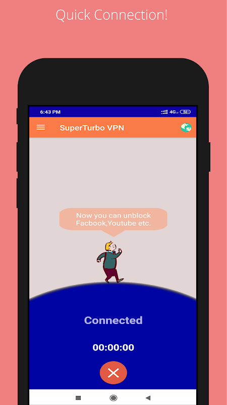 Super Turbo VPN - Unlimited & Fast VPN Online Screenshot 3