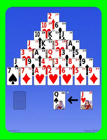 Fourteen card solitaires collection Screenshot 3