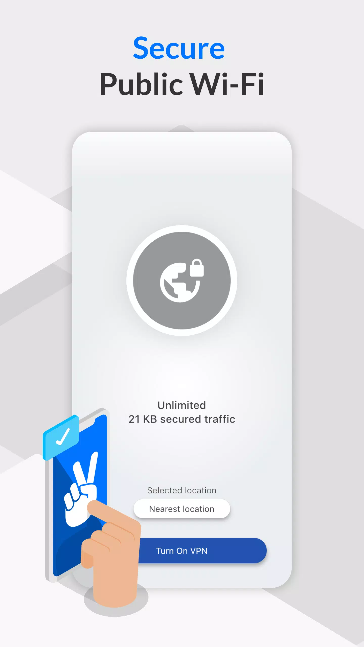 AdBlock VPN for Android Screenshot 1