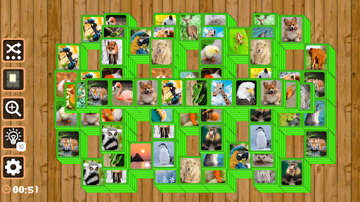 Mahjong Animal Tiles: Solitaire with Fauna Pics Screenshot 2 