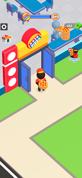 Idle Pizza Shop: Pizza Games Mod Screenshot 1