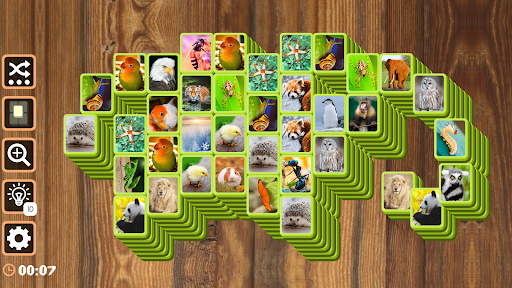 Mahjong Animal Tiles: Solitaire with Fauna Pics Screenshot 1