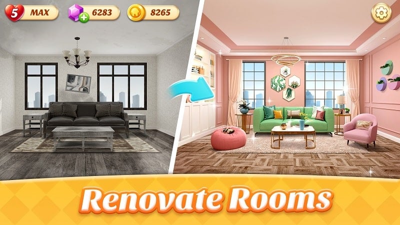 Space Decor: Dream Home Design Screenshot 4 