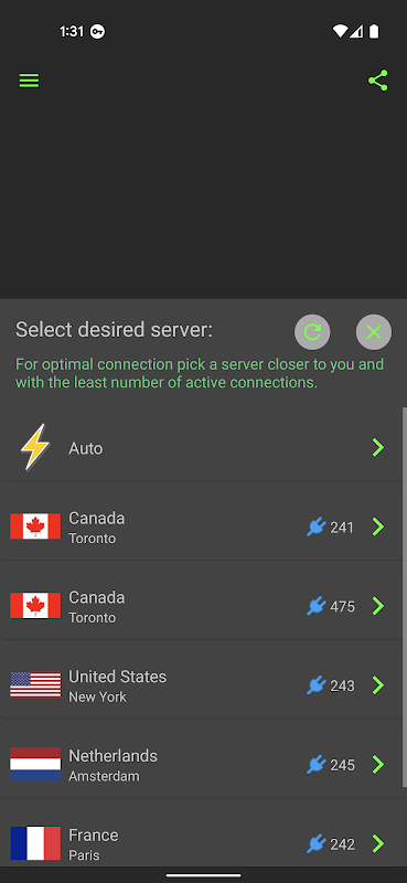 Free VPN Services .org Screenshot 2 