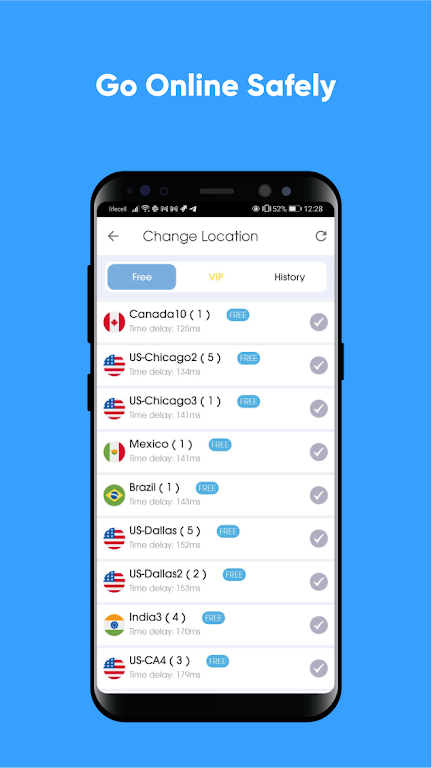 VPN Super: Unlimited Proxy Mod Screenshot 3 