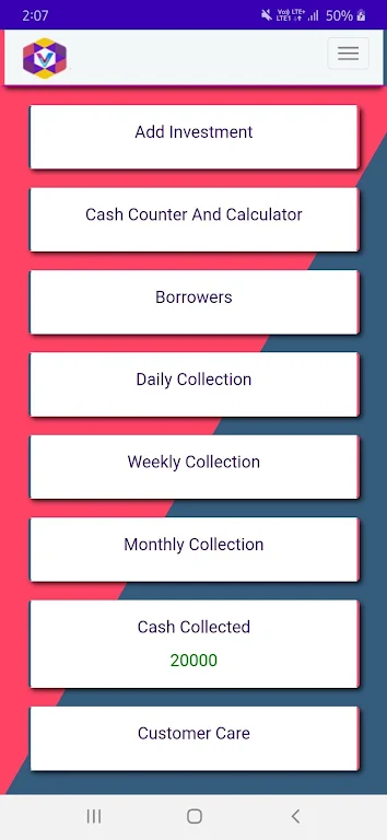 Daily weekly Cash Collections Screenshot 3 