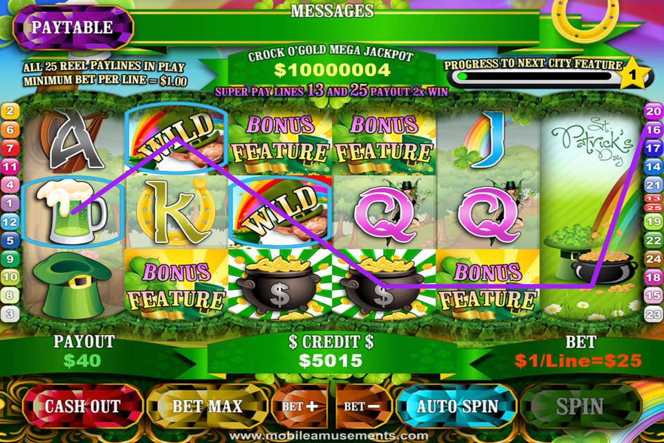 Crock O'Gold Riches Slots FREE Screenshot 1