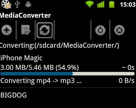 Mp3 Media Converter Screenshot 1