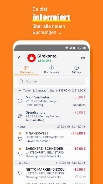 finanzblick Online-Banking Screenshot 3 