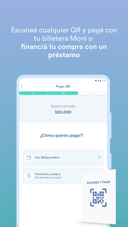 Moni: Préstamos Online Screenshot 3