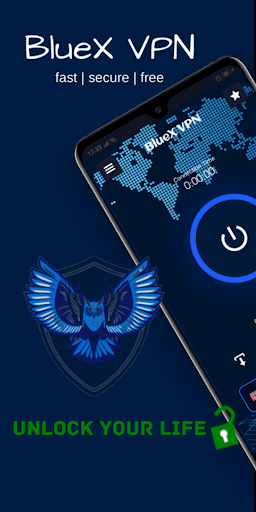 BlueX VPN Screenshot 1 