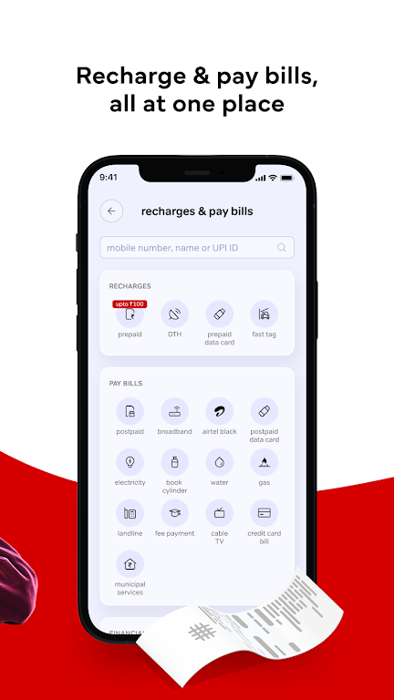 Airtel Thanks: Recharge & Bank Screenshot 2