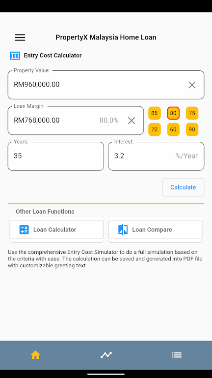 PropertyX Malaysia Home Loan Screenshot 1 