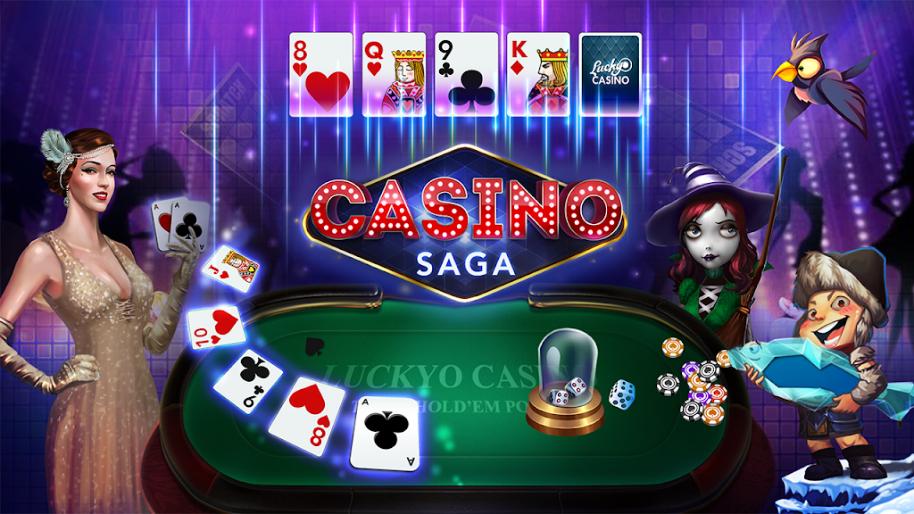 Casino Saga: Vegas Slots Poker Screenshot 1