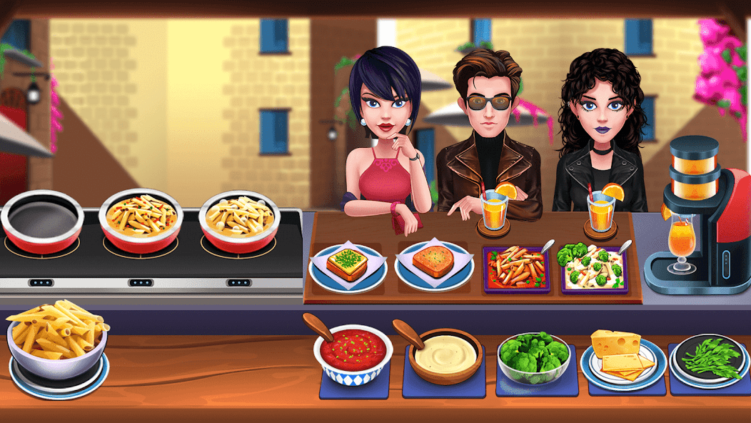 Cooking Cafe - Food Chef Mod Screenshot 3