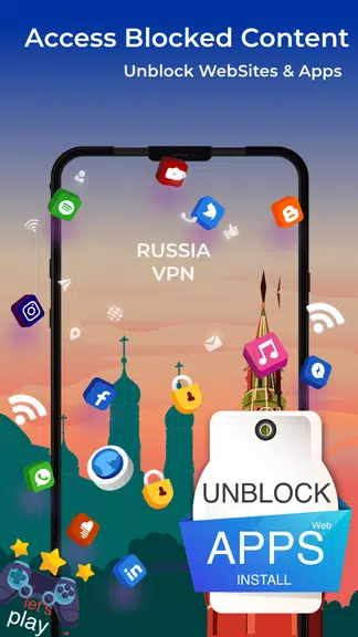 Russia Fast VPN - Free VPN for Secure Service Screenshot 3 