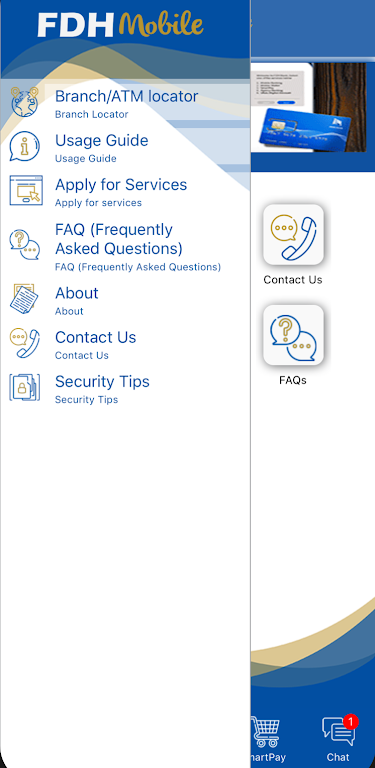 FDH bank Mobile banking Screenshot 3 